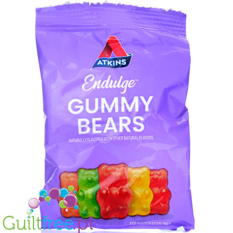 Atkins Endulge Gummy Bears - fruit keto jelly bears without sugar