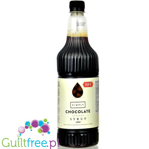 Simply Chocolate 1L - barmański syrop bez cukru o smaku czekoladowym