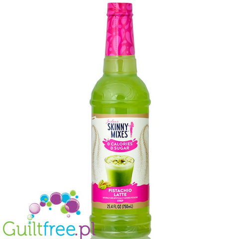 Jordan's Skinny Syrups Pistachio Latte - syrop bez cukru do kawy (Pistacjowe  Latte)