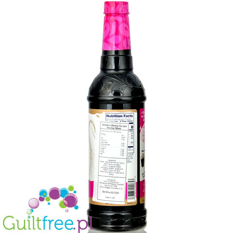 Jordan's Skinny Syrups Mocha - czekoladowo-kawowy  syrop do kawy i deserów bez cukru i kalorii