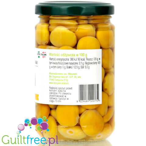 Bio Organica Italia Lupin - organiczny łubin w zalewie, alternatywa soi i ciecierzycy