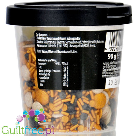 Pickerd Dekor-Glamous  sugar free rainbow sprinkles