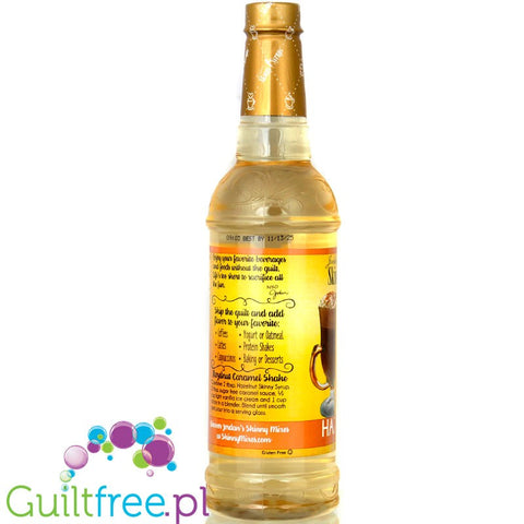 Jordan's Skinny Syrups Hazelnut Noisettes - syrop 0kcal bez cukru, smak Orzechy Laskowe