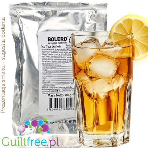Bolero Drink XXL Ice Tea Lemon - sugar-free, instant beverage powder with stevia, mix for 20 liters