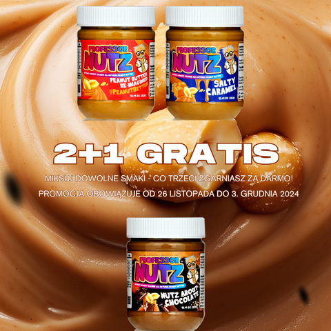 Professor Nutz™ zero carb & zero fat peanut butter with AD Vantage™ Fat Blocker and AD Vantage™ Carb Blocker