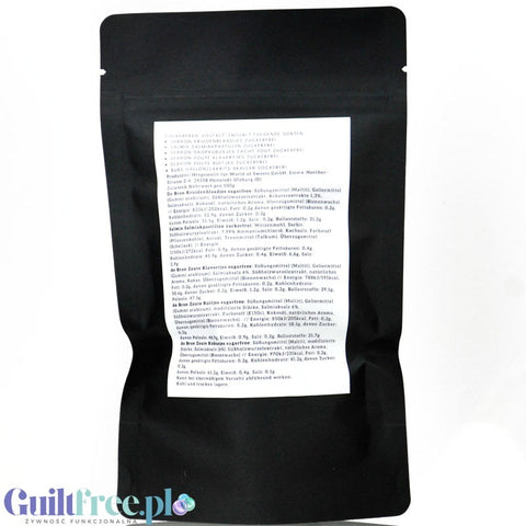 World of Sweets Lakritz-Mischung 1kg - a mixture of sugar-free licorice jellies