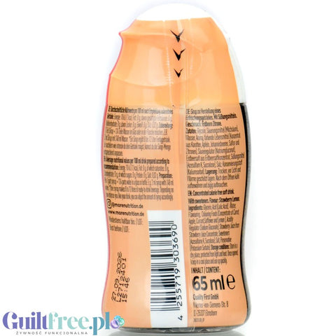 More Nutrition Zerup Strawberry Lemon - sugar free water flavor concentrate, Strawberry with Lemon, zero kcal