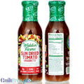 Walden Farms Keto Dressing, Sun Dried Tomato Vinaigrette USA - 0kcal winegret z suszonymi pomidorami bez sukralozy by Walden Farms (walden-farms-dressing-sun-dried-tomato-vinaigrette-12-fl-oz)