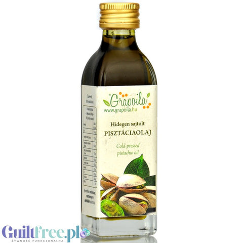 Grapoila Cold-Pressed Pistachio Oil - organic cold-pressed pistachio oil 40ml