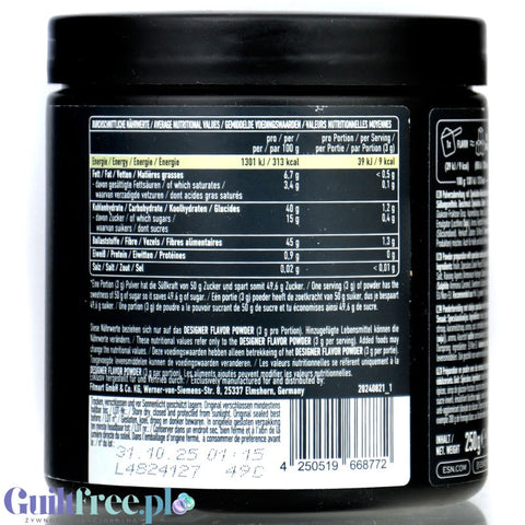 ESN Designer Flavor Powder Speculoos 250g - wegański aromat w proszku, Belgijskie Ciasteczka Korzenne