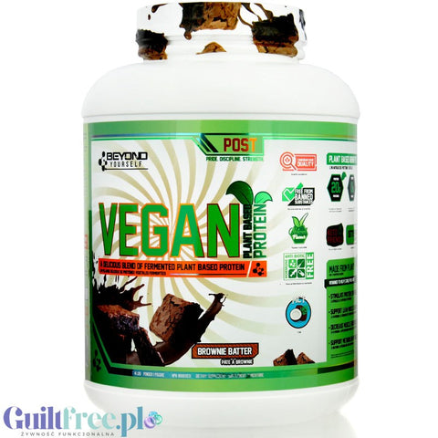 Beyond Yourself Vegan Protein Brownie Batter 1,8kg - wegańska odżywka białkowa z fermentowanych białek roślinnych