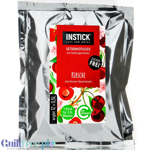 InStick Cherry XXL - sugar-free powdered drink concentrate for 18L, Cherry
