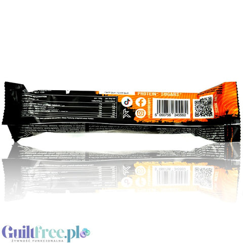 Warrior Crunch Chocolate Orange - 20g protein bar, Milk Chocolate & Orange