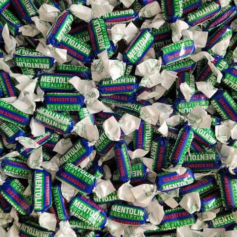 Mentolin Eucaliptus - mentolowo-eukaliptusowe cukierki bez cukru na wagę