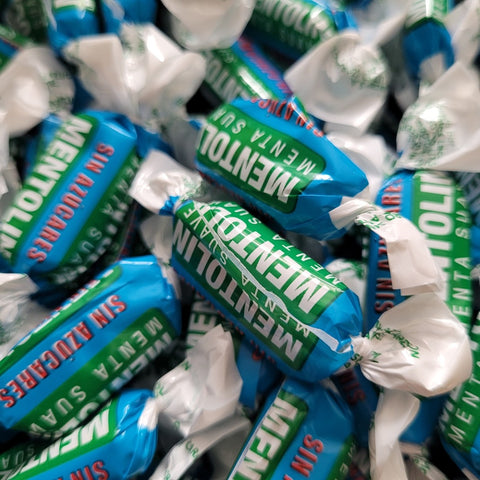 Mentolin Menta Sauve - delikatnie miętowo-mentolowe cukierki bez cukru na wagę