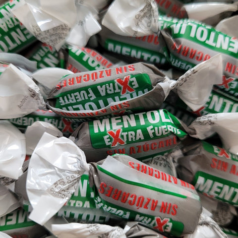 Mentolin Extra Fuerte - MOCNO (!) mentolowo-eukaliptusowe cukierki bez cukru na wagę