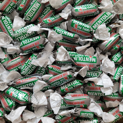 Mentolin Extra Fuerte - MOCNO (!) mentolowo-eukaliptusowe cukierki bez cukru na wagę