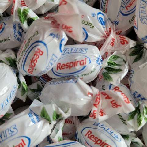 Halls Respiral Eucalyptus Menthol - eukaliptusowo-mentolowe cukierki bez cukru na wagę