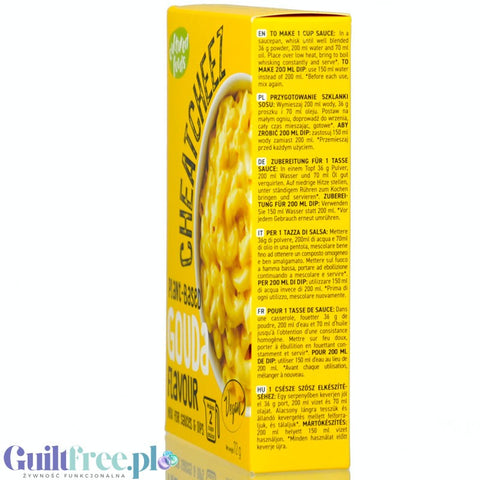 Cheatcheez Plant Gouda Cheese - wegańska mieszanka na sos i dip o smaku serowym