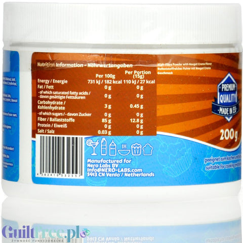 Franky's Bakery Candy Flavor American Brownie, sweetening flavor with stevia and chocolate cake fiber