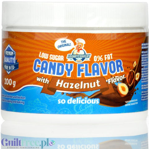 Franky's Bakery Candy Flavor Hazelnut - sweetening flavor with stevia, Hazelnut