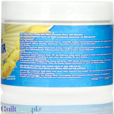 Franky's Bakery Candy Flavor White Chocolate - sugar-free and fat-free white chocolate powder sweetener flavor