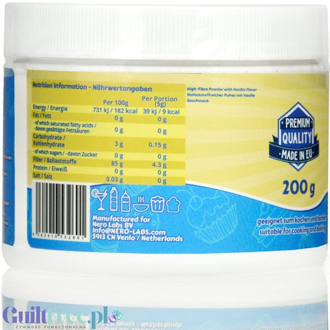 Franky's Bakery Candy Flavor White Chocolate - sugar-free and fat-free white chocolate powder sweetener flavor