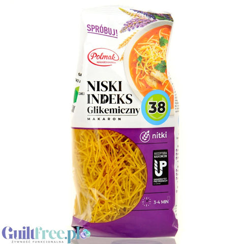 Makaroniarnia Polmak Nitki - makaron  z niskim indeksem glikemicznym IG38