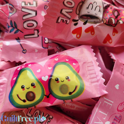 Cerdan Caramelos Cherry Candies - Valentine's Day sugar-free cherry candies by weight