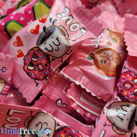 Cerdan Caramelos Cherry Candies - Valentine's Day sugar-free cherry candies by weight