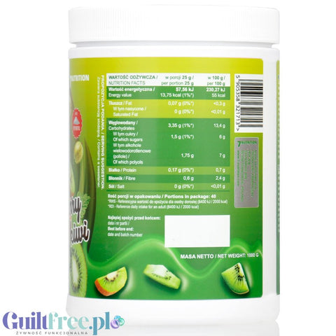 7Nutrition Gooseberry & Kiwi Jam - gooseberry and kiwi jam with no added sugar