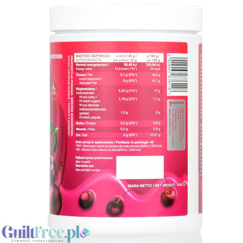 7Nutrition Cherry Jam - cherry jam with no added sugar only 54kcal