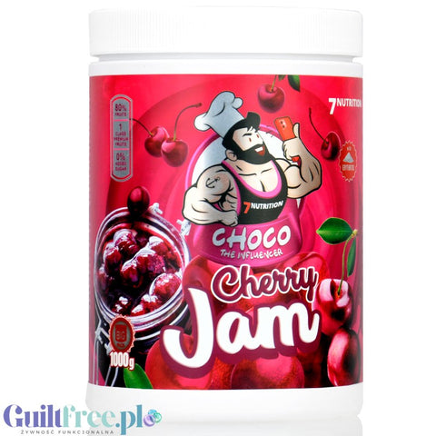 7Nutrition Cherry Jam - cherry jam with no added sugar only 54kcal