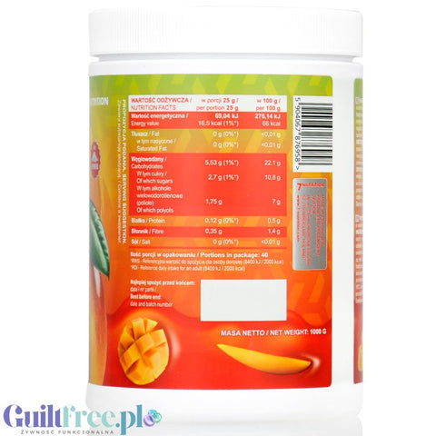 7Nutrition Mango Jam - mango jam with no added sugar only 66kcal