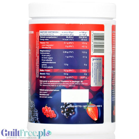 7Nutrition Forest Fruits Jam - forest fruit jam with no added sugar