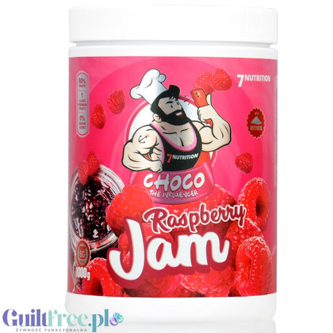 7Nutrition Raspberry Jam - raspberry jam with no added sugar