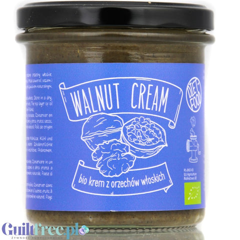 Diet Food organic walnut butter no salt, no sugar added 300g