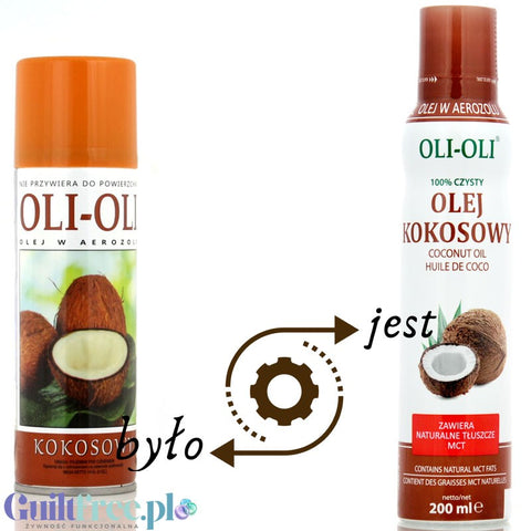 Oli Oli Coconut oil in aerosol