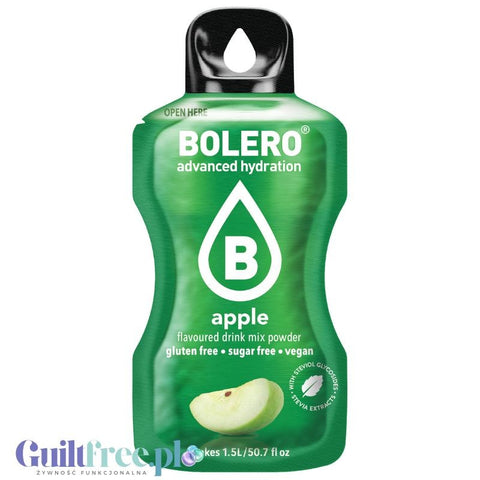 Bolero Drink Stevia Apple, instant, sachet 9g