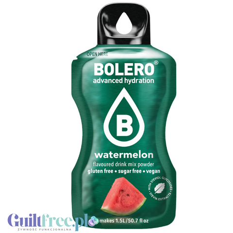 Bolero Drink Stevia Watermelon, instant, sachet 9g