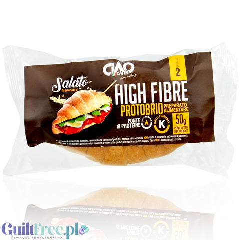 CiaoCarb Protobrio Croissant Salted - low carb keto breakfast croissant