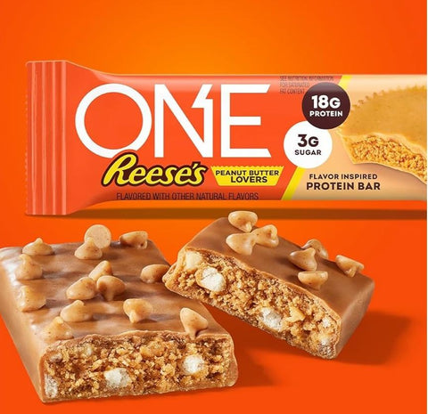 ONE Bar Reese's Peanut Butter - baton proteinowy w orzechowej polewie z mnóstwem orzeszków