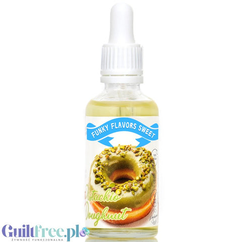 Funky Flavors Sweet Pistachio Doughnut - kropelki aromatyzujące do potraw i napojów, Donut Pistacjowy