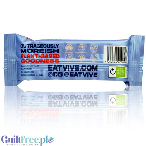 Vive Natural Protein Bar Crunchy Hazelnut - bezglutenowy baton proteinowy 10g białka, Chrupiący Orzech Laskowy