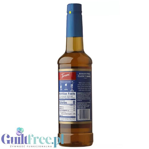 Torani Almond Roca 0,75L - syrop do kawy bez cukru o smaku migdałowo-czekoladowo-karmelowym