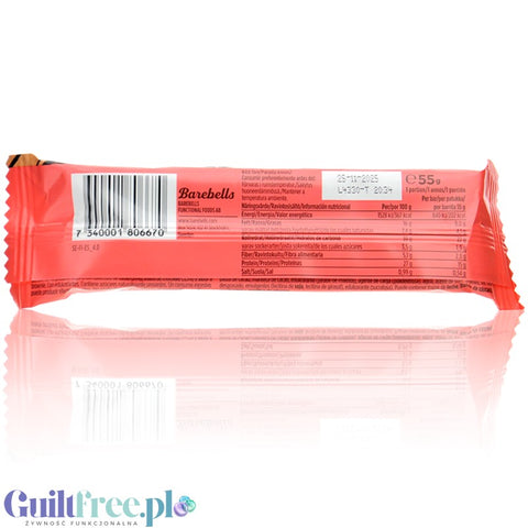 Barebells Vegan Fudge Brownie - wegański baton białkowy o smaku ciasta czekoladowego