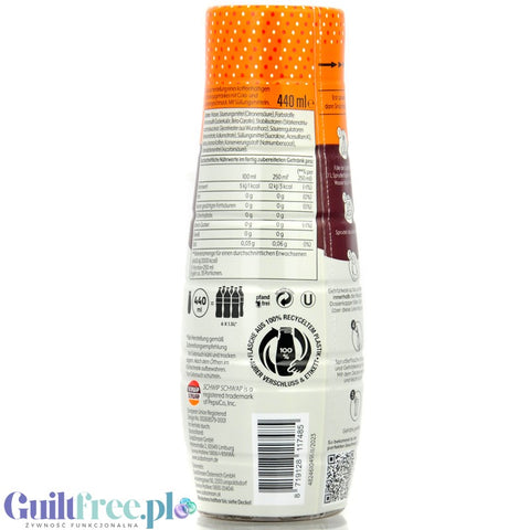 Schwip Schwap Zero SodaStream No Sugar Cola & Orange - syrop / koncentrat do wody bez cukru i kalorii 440ml