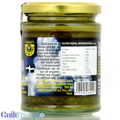Carley's Organic Pumpkin Seed Butter 250g