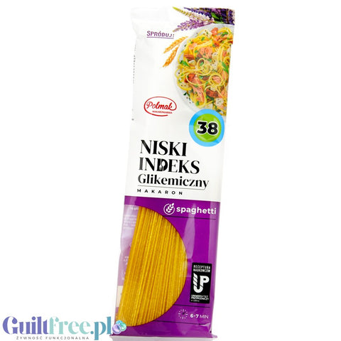 Makaroniarnia Polmak Spaghetti - makaron łubinowy z niskim indeksem glikemicznym IG38, spagetti