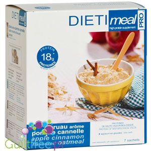Dieti Meal low calorie sachet Oatmeal Apple Cinnamon